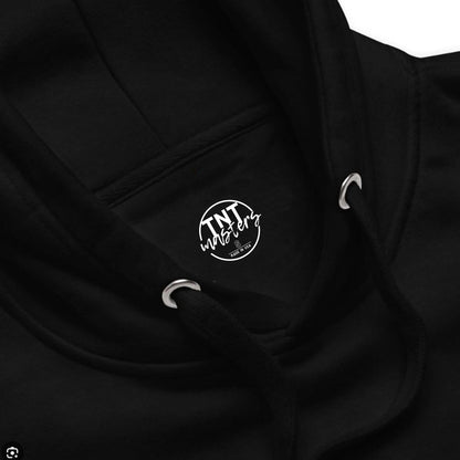 Gothic Letter Printed Customized Pullover TNTMASTERS Hoodie, Unisex