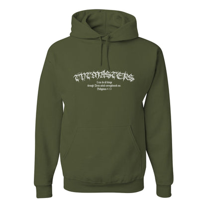 Gothic Letter Printed Customized Pullover TNTMASTERS Hoodie, Unisex