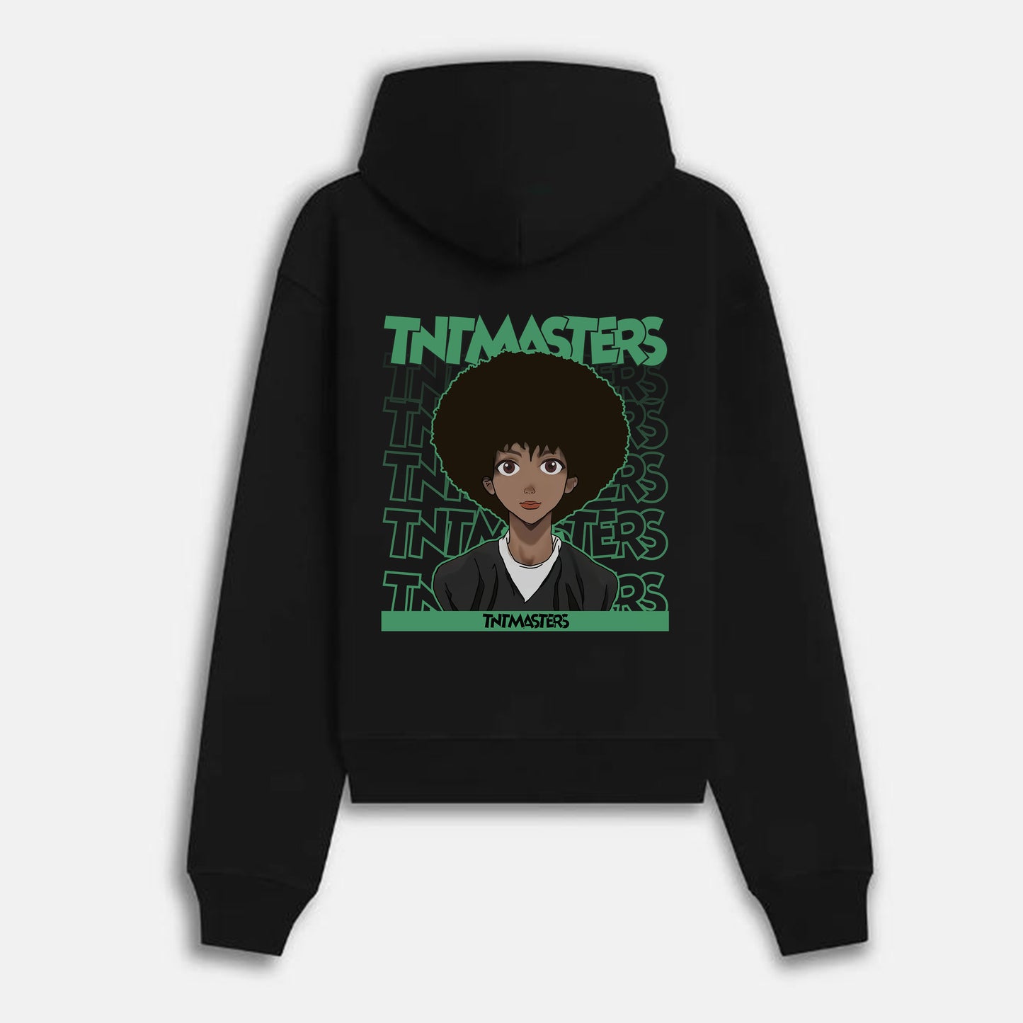 Character Customized Pullover TNTMASTERS Hoodie, Black