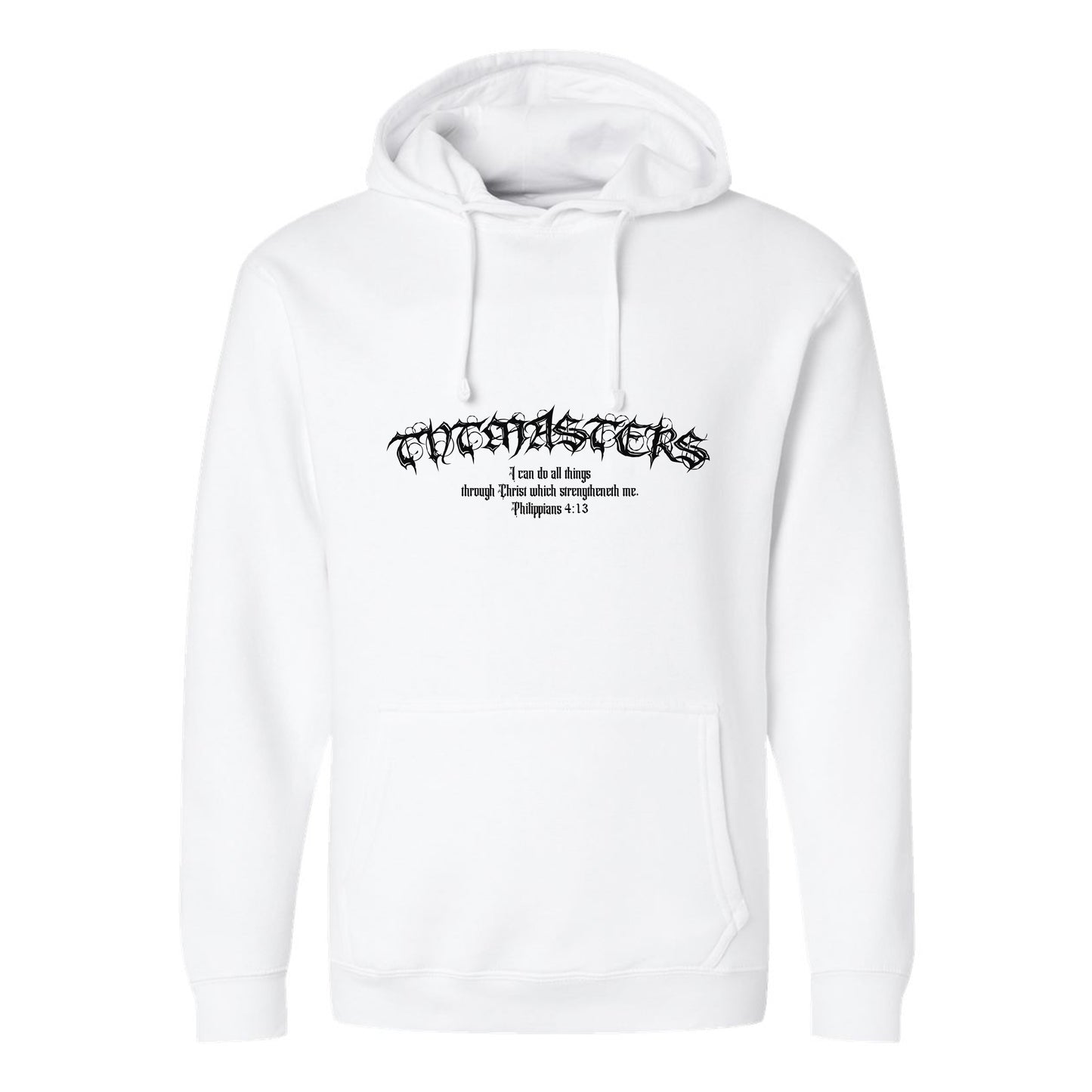 Gothic Letter Printed Customized Pullover TNTMASTERS Hoodie, Unisex